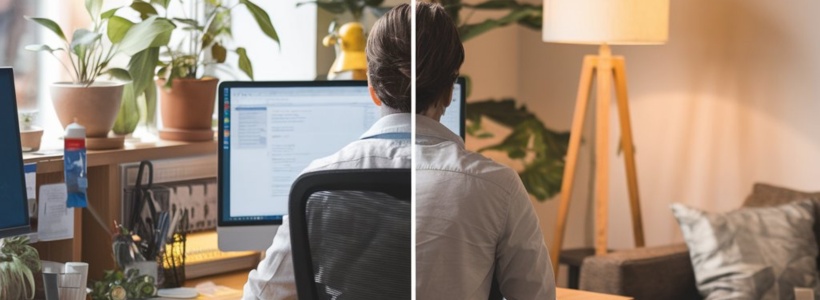 Escritório físico vs. escritório virtual